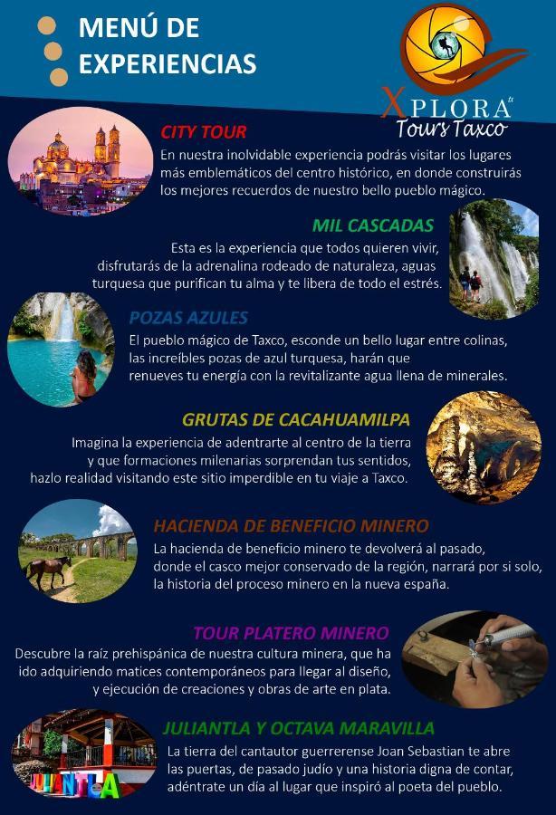 Casa Mila Hotell Taxco de Alarcon Eksteriør bilde
